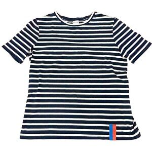 KULE Classic Striped Tee The Modern Breton Navy White XS